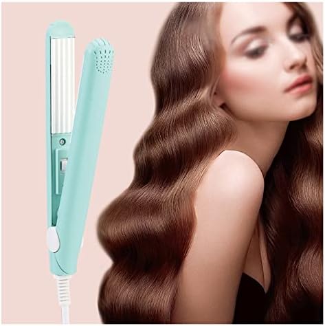 Vogue мини електронски брановиден исправувач керамички коса зацрвстувањето за исправнување на брановидни железни виткари за