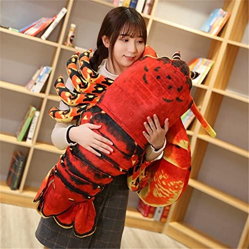 Gayouny полнето животно Голема симулација јастог перница креативна плишана играчка јастог фестивал настан подарок девојки lубовник