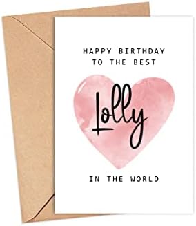 Среќен роденден на најдобрата лоличка во светската картичка - Лоли роденденска картичка - Лоли картичка - Подарок за Денот на мајката - среќен