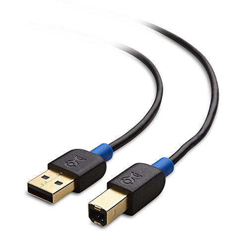 Кабелски Работи 3-Пакет USB Кабел/USB Печатач кабел 3 ft, USB А До Б Кабел, USB 2.0 Кабел Компатибилен Со Печатач, Миди Контролер,