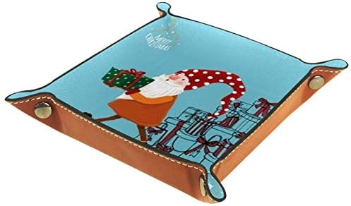 Лиетни Дедо Мраз Доставување Подароци Кутија За Складирање Држач За Бонбони Сарафани Организатор За Складирање На Работната Површина Погодно