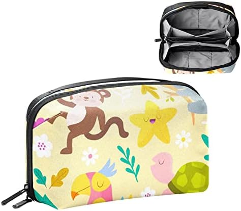 Водоотпорна Торбичка За Шминка За Животни Организатор На Торба За Шминка Патна Патент Тоалетна Торба Мала Козметичка Торба За