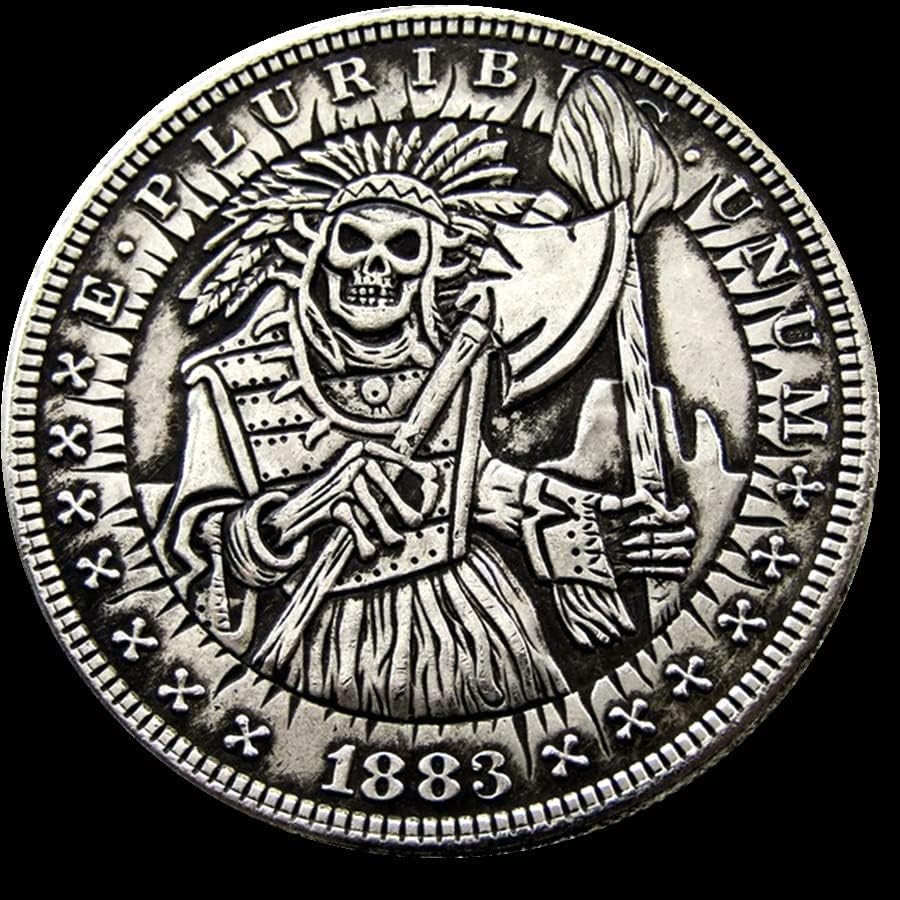 Сребрен Долар Скитник Монета Сад Морган Долар Странска Копија Комеморативна Монета #35