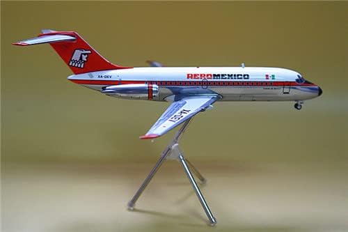 Geminijets Aeromexico DC-9-30 XA-DEV 1: 200 Diecast Aircraft претходно изграден модел