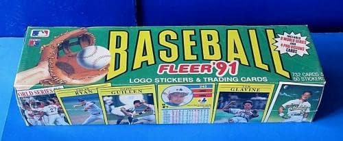 1991 Флеер Бејзбол комплетен сет 8 Светски серии и 4 Про -визија ~ Фабрика запечатени - Комплетни комплети за бејзбол