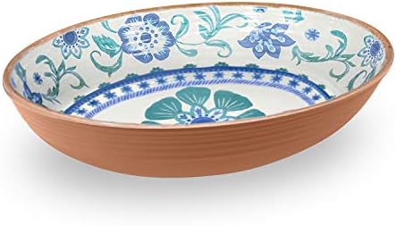 Тархонг Рио Тиркизна цветна овална служба чинија, 13,1 x 2,6, 91,3 мл, меламин