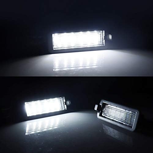 Gtinthebox 3w Целосна LED Лиценца Плоча Светлина за 2015-2019 Dodge Полнач Челинџер Pacifica Џип Компас, Напојува со 18-SMD