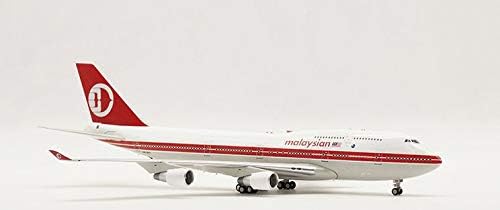 Inflate Malaysian за Boeing 747-400 9M-MPP 1/200 Diecast авион модел