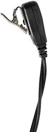 Vbll единечна жица за набудување MIC PTT слушалки за слушалки за Kenwood TK2180 TK3180 TK5210 TK5220 TK5320 TK480 TK380 TK290 NX200 NX210 NX300 NX410 NX410 NX411 NX5200