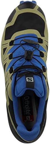 Salomon Speedcross 5 Gore-Tex Trail Trail Shoes за мажи, црн/зелен мов/Skydiver, 9,5