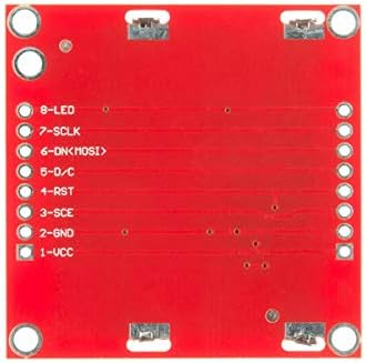 DEVMO 84 * 48 84X48 LCD модул бело задно осветлување PCB компатибилен со 5110 Ar-Duino Raspberry Pi USA