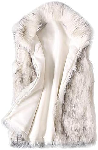 Narhbrg женски нејасен елек од руно пријатни палта без ракави меки отворена топла јакна од половината мека пријатна надворешна облека
