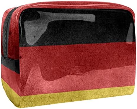 Тоалетна Торба Патна Торба, Водоотпорна Шминка Козметичка Торба За Патување Организатор За Додатоци, гроздобер германско Знаме