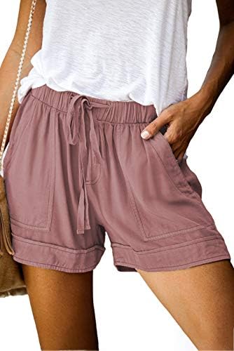 Cilkoo женски удобни влечење на лежерна еластична еластична половината панталони панталони