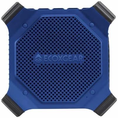 EcoxGear Ecoedge Plus GDI-Exegpl402 солиден водоотпорен преносен преносен Bluetooth безжичен 20 вати паметен звучник со отворач на шише и LED партиски светла