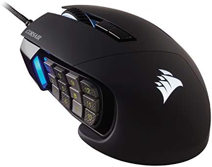 Corsair K100 RGB Механички Игри Тастатура &засилувач; Scimitar RGB Елита, MOBA/MMO Игри На Глувчето, Црна, Позадинско Осветлување