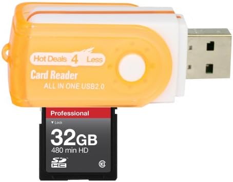 32 GB класа 10 SDHC Мемориска картичка за голема брзина за Kodak Easyshare C613 M893 е C713 C513. Совршено за континуирано снимање и снимање