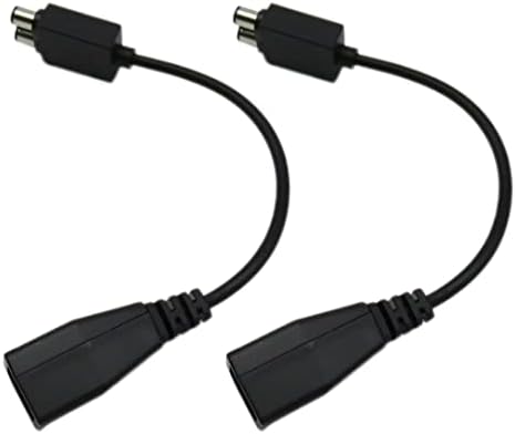 Cableамал Нов кабел за адаптер за напојување 2PCS се вклопува за Microsoft Xbox 360, за Microsoft Xbox One