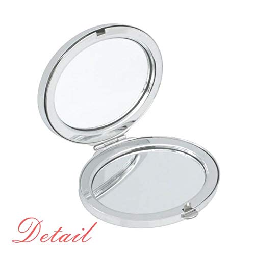Исклучете го смешниот дизајн на моделот за понуда на огледала Преносна шминка за преклопи со двојни странични очила