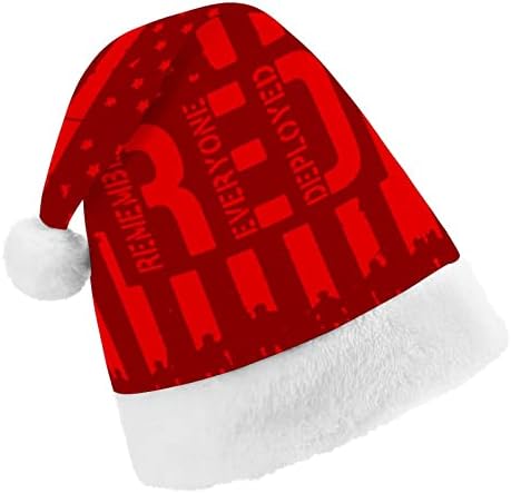Р. Е. Д Запомнете Сите Распоредени Црвен Петок Божиќ Дедо Мраз Шапка За Црвена Божиќ Капа Празник Фаворизира Нова Година Празнична Забава