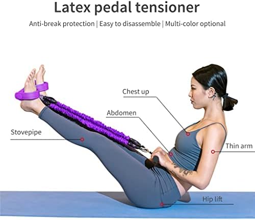 Quul отпорност на отпорност на педали постави јачина на пробивање на сила за прилагодување на не-лизгање на мускулите на мускулите