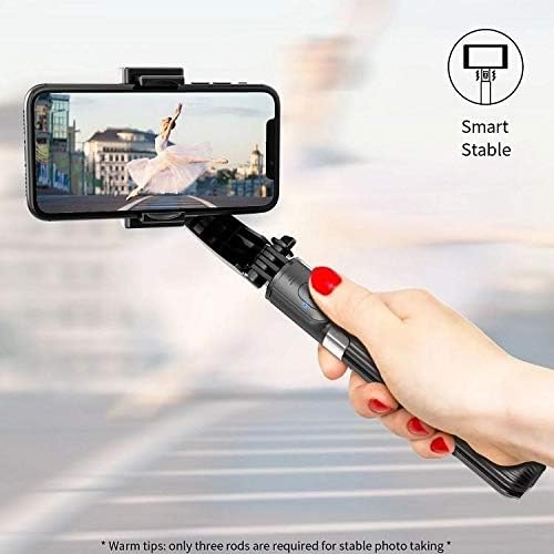 Застанете и монтирајте за Galaxy S6 - Gimbal SelfiePod, Selfie Stick Extendable Video Gimbal стабилизатор за Galaxy S6, Samsung Galaxy