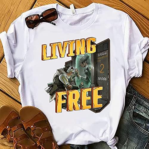 Holospray Vantage Living Free T-Shirt, Holospray Vantage Burty, кошула на врвови на врвови, кошула за легенда, легенди кошула, тинејџери за игра на легенди