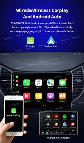 9 3+32GB Android 10 Во Цртичка Автомобил Стерео Радио Одговара За Kia SORENTO BL 2002~2011 Гпс Навигација Главата Единица Carplay Android Auto