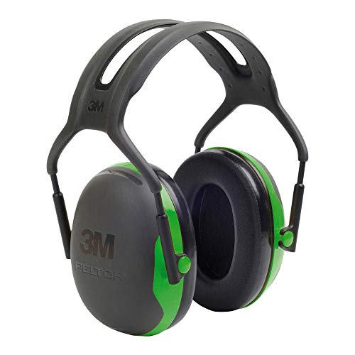 3M x1a Peltor Black and Green Model X1a/37270 Зачувување на слушање над главата, англиски, англиски, 30,68 fl. Оз, пластика, 5,7 x 4,5 x 8.2