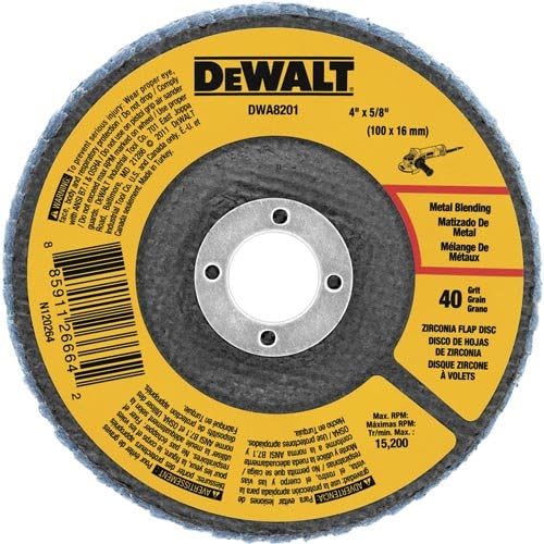 Dewalt DWA8202 60 GTIN CIRCNONIA T29 FLAP DISC, 4-инчен x 5/8-инчен