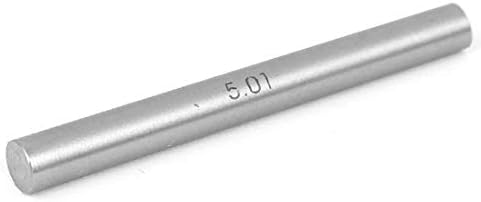 X-DREE 5,01 mm Dia +/-0,001 mm Толеранција GCR15 Цилиндричен Игла Мерач На Мерач На Мерач(5,01 mm Dia + / - 0,001 mm Толеранција GCR15 Herramienta de medicién de calibre de pasador cillyndrico