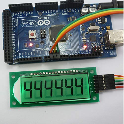 6bit 7 сегмент LED SPI Digital Tuge LCD Display Controller Модул за Arduino Due Pro Mini Nano Uno Mega2560 со пример код