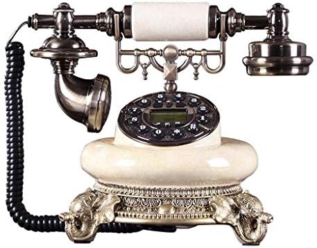 Антички орев Антички фиксен телефон со високи луксузни дома ретро жичен фиксни телефон за дома хотел