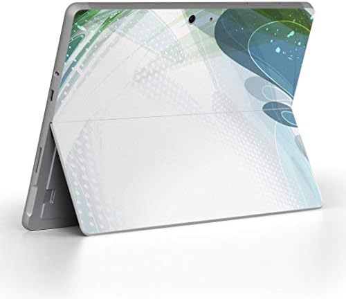 Декларална покривка на igsticker за Microsoft Surface Go/Go 2 Ultra Thin Protective Tode Skins Skins 002200 Model Green Simple Simple