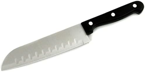 Занаетчиски готвач Изберете нож Сантоку, 6,25 инчен сечило во должина од 14 инчи, не'рѓосувачки челик/црна боја