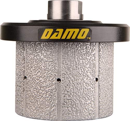 DAMO Z50 90 степени со дијамантски рачни рачни тркала со тапанче со 5/8-11 конец за гранитни бетонски мермер countertop