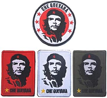4 компјутери Алиплус Че Гевара закрпи тактички морал воен лепенка везена лепенка кука и јамка