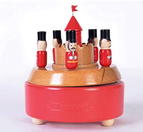 N/A орев ротирачки бука музичка кутија роденденски мебел за украсување креативен подарок музички кутија