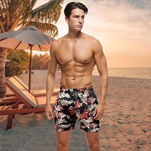 Менс бикини за пливање за пливање родители летни панталони печатени панталони Облека плажа табла татко татко облека шорцеви семејство
