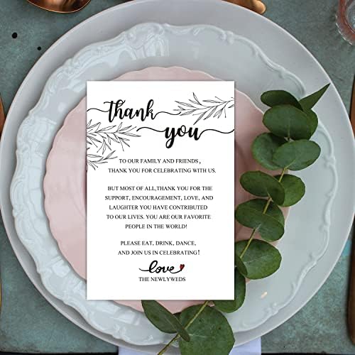 Свадба благодарам картички за поставување места, зеленило прием за венчавки Ви благодариме картички, центри за маса и украси за венчавки,