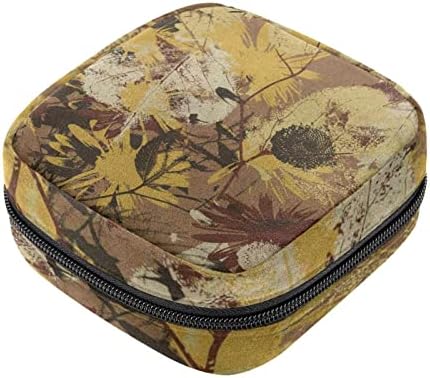 Санитарна торба за складирање на салфетка, торбичка за подлога, торбичка за подлога, мала торба за шминка, цвет