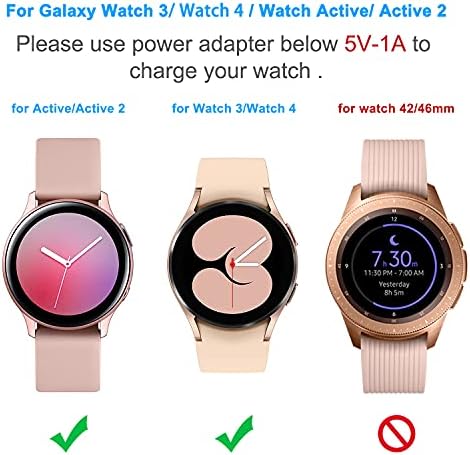 Полнач Штанд За Samsung Galaxy Watch 4/ Galaxy Watch Активен 2/За Galaxy Watch 4 Класичен/За Galaxy Watch 3, Замена За Полнење Лулка