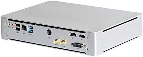 HUNSN 8K Мини КОМПЈУТЕР, Гејмерски Компјутер, Intel Core I7 9700F, Windows 11 или Linux Ubuntu, BM25, GeForce GTX1650 4G, DVI, DP1.4, HDMI2. 0, LAN, 2 x USB3. 0, 5 x USB2. 0, 8G RAM МЕМОРИЈА, 128G M. 2 SSD