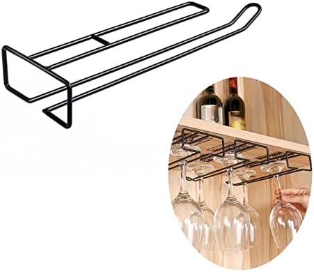WFJDC железо вино решетката стаклена решетка за закачалки за барови решетки од не'рѓосувачки челик стаклена решетка за вертикална хартија
