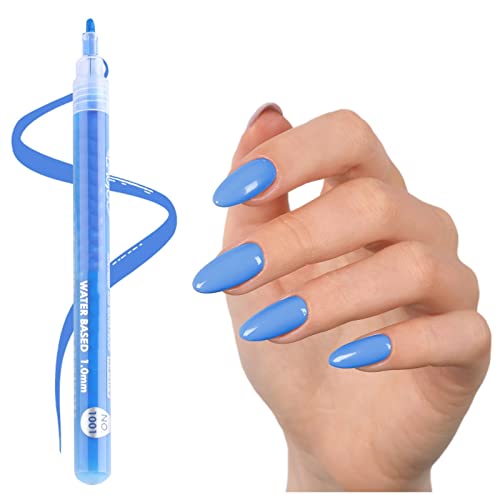 Пенкала за нокти 12 бои Акрилна боја пенкала фини врвови за нокти за 3D линијата за нокти, цртање на цветниот дизајн DIY нокти
