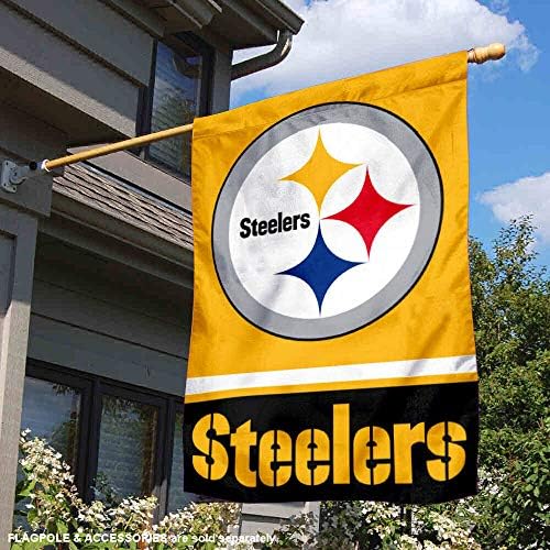 Питсбург челичари злато две еднострано знаме на куќата