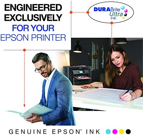 Epson T822 Durabrite Ultra Ink Ink со висок капацитет Магента кертриџ за избрани печатачи за работна сила Epson