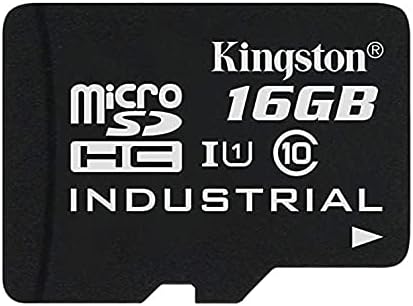 Кингстон 16gb MicroSD Индустриски Одделение Картичка Со Адаптер Класа 10 U3 V30 Пакет со 1 Сѐ Освен Читач На Мемориски Картички Stromboli