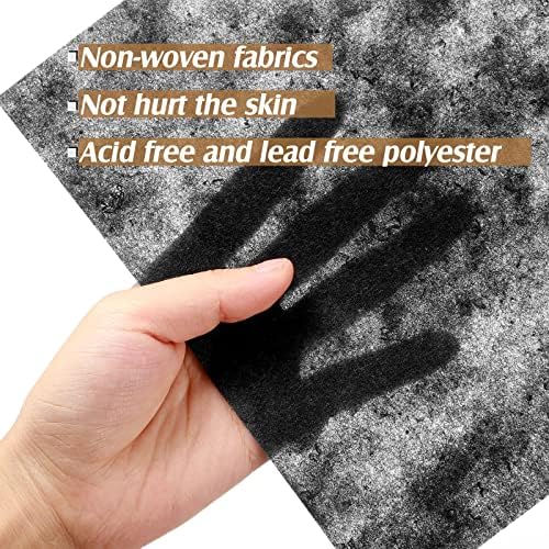 200 листови солза стабилизатор за поддршка на везови Прецизни чаршафи стабилизатор на црна бела ткаенина за машински везови за шиење на рацете