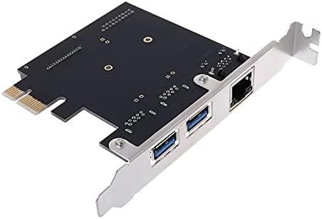 Конектори USB3.0 Адаптер за етернет 3 центар за центри 10/100/1000 Mbps PCI -E до RJ45 на Gigabit LAN мрежа USB Технички -